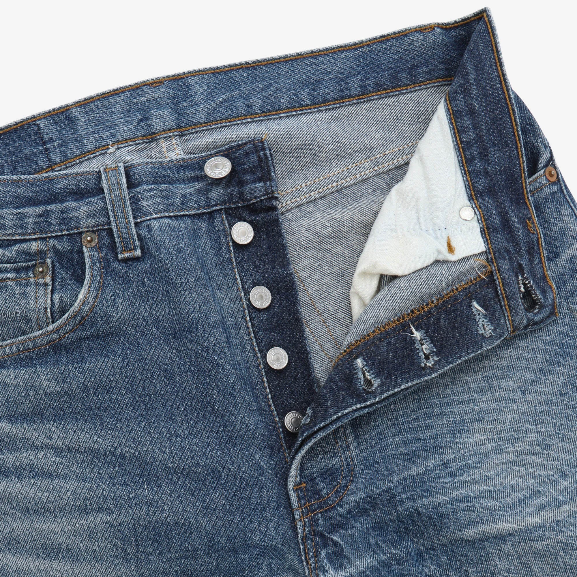 Vintage 80s 501 Denim (USA) - Image 3