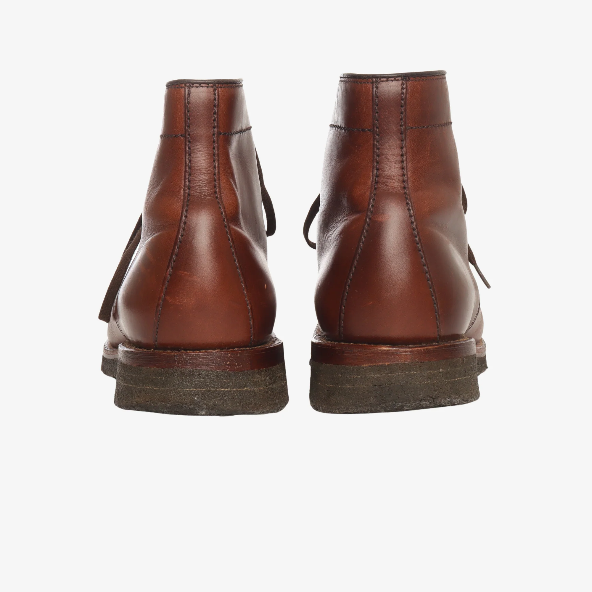 45407H Leather Tanker Boots - Image 3