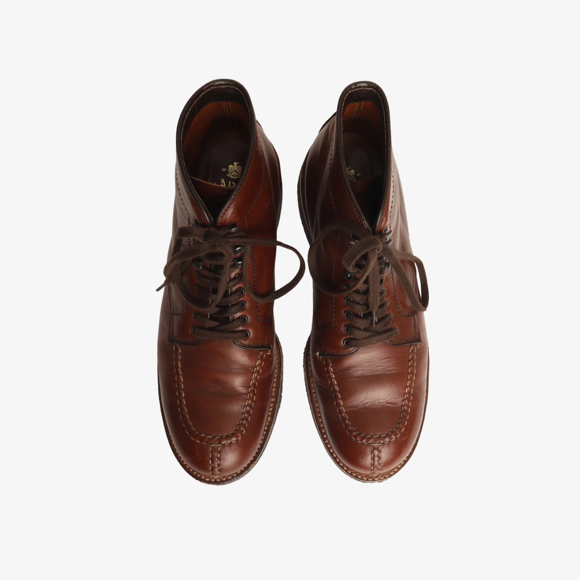 45407H Leather Tanker Boots - Image 5