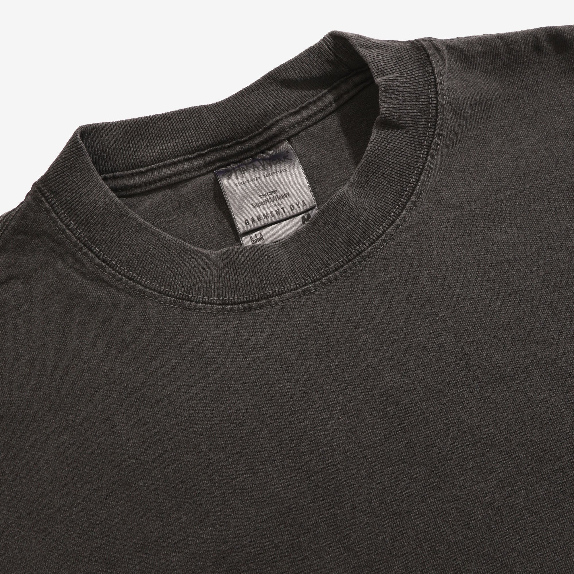 7.5 oz Garment Dye Tee - Grey - Image 3