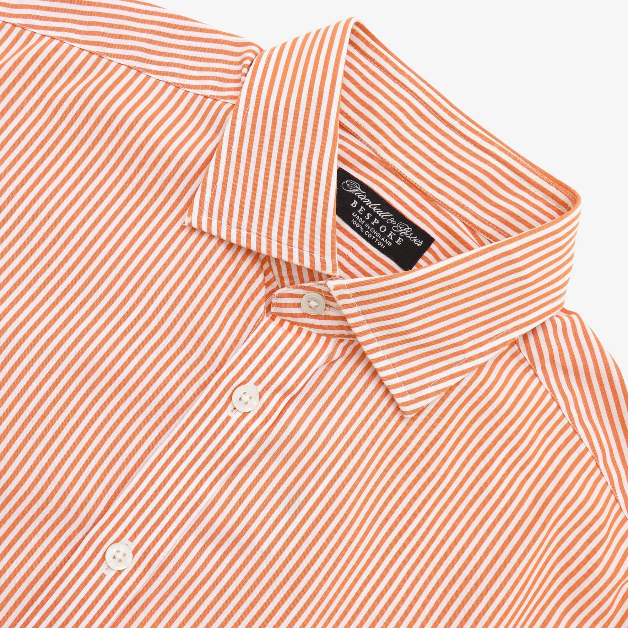 Bespoke Awning Stripe Shirt - Image 3