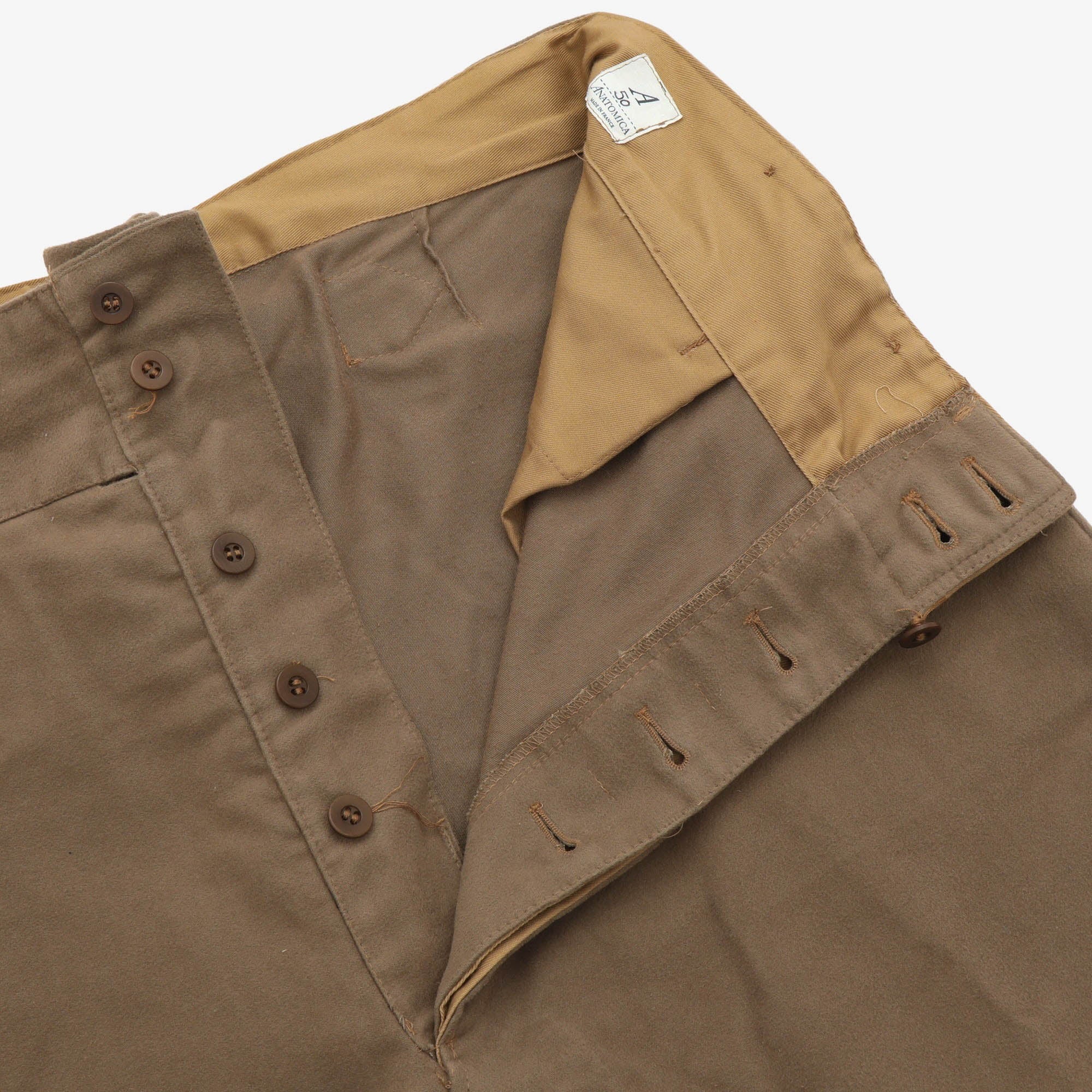 Brushed Cotton Trousers - Image 4