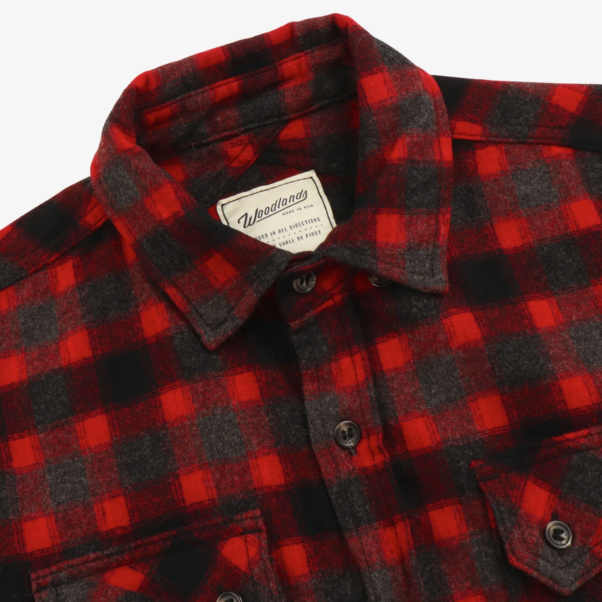 Check Flannel Work Shirt - Image 3