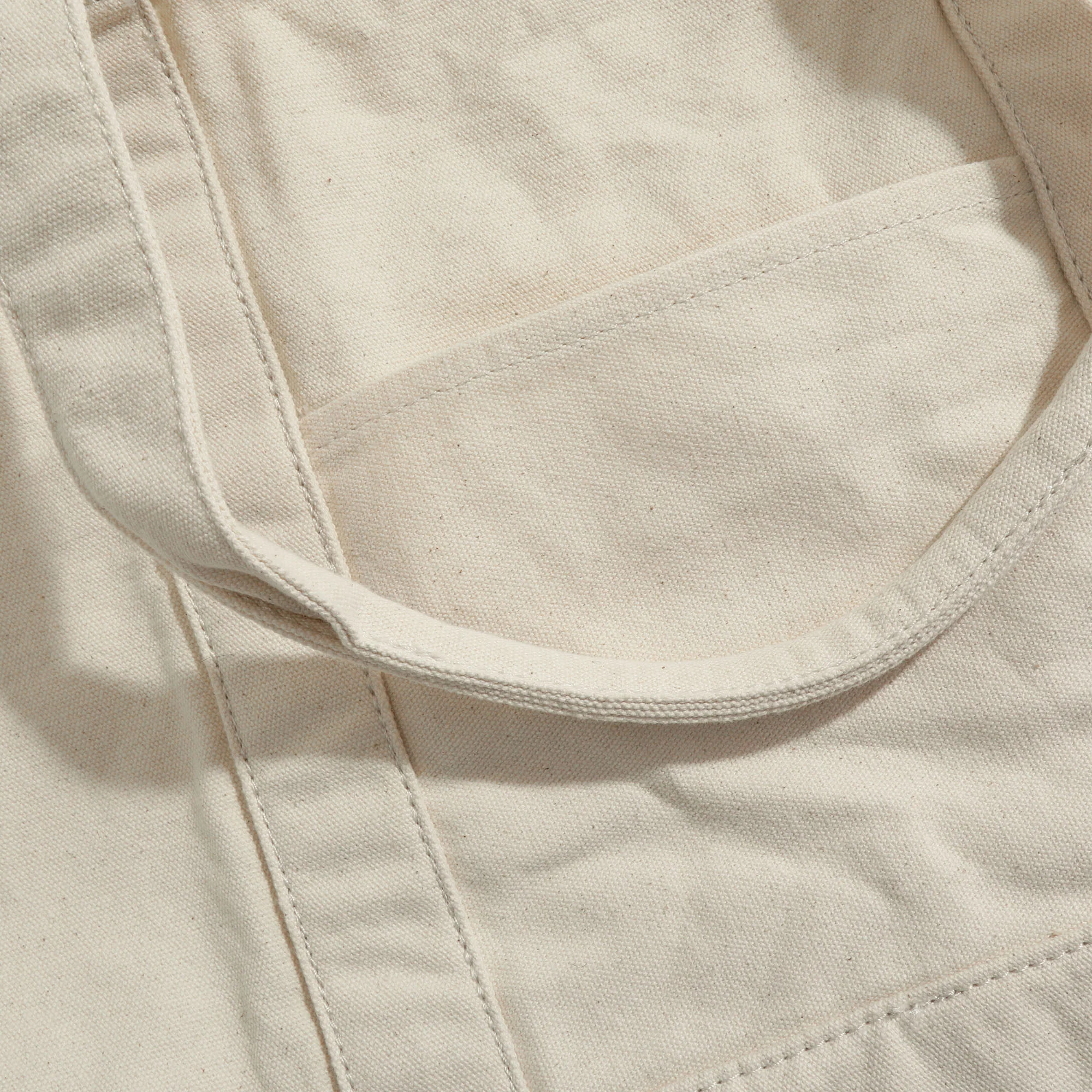 Cotton Canvas Tote - Ecru - Image 3