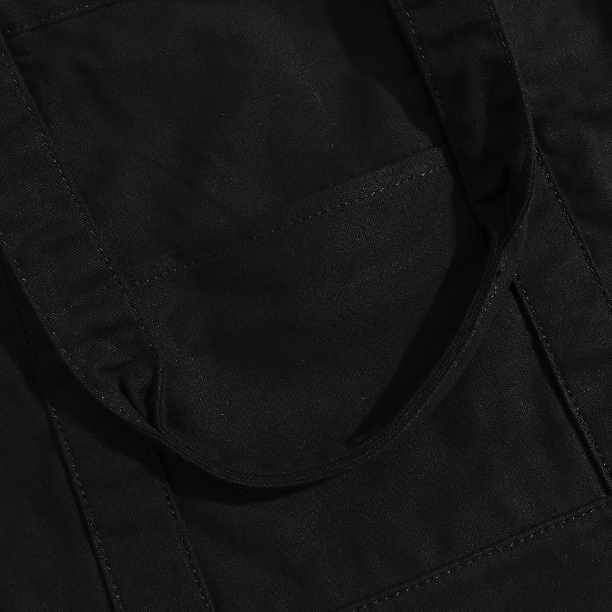 Cotton Canvas Tote - Black - Image 3