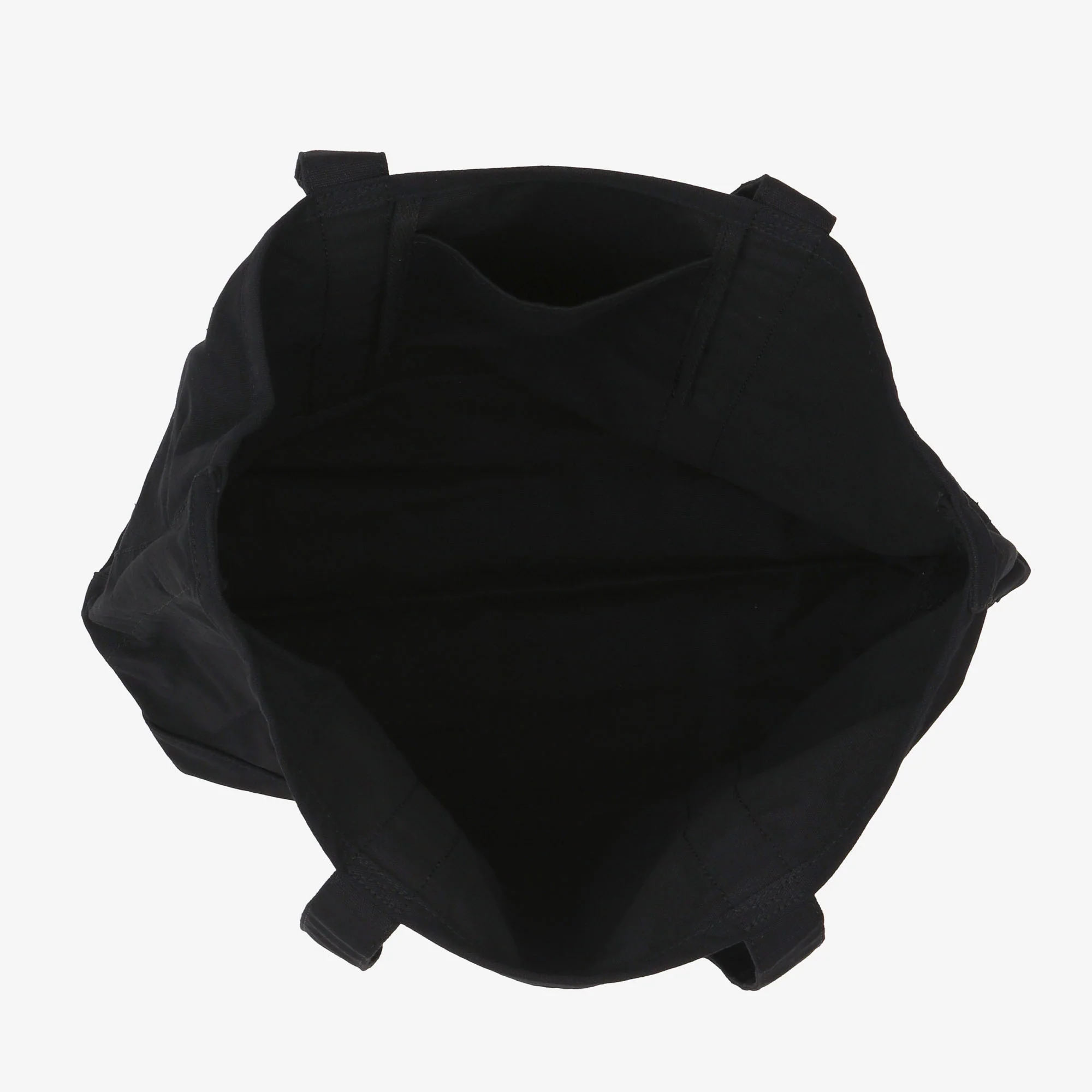 Cotton Canvas Tote - Black - Image 4