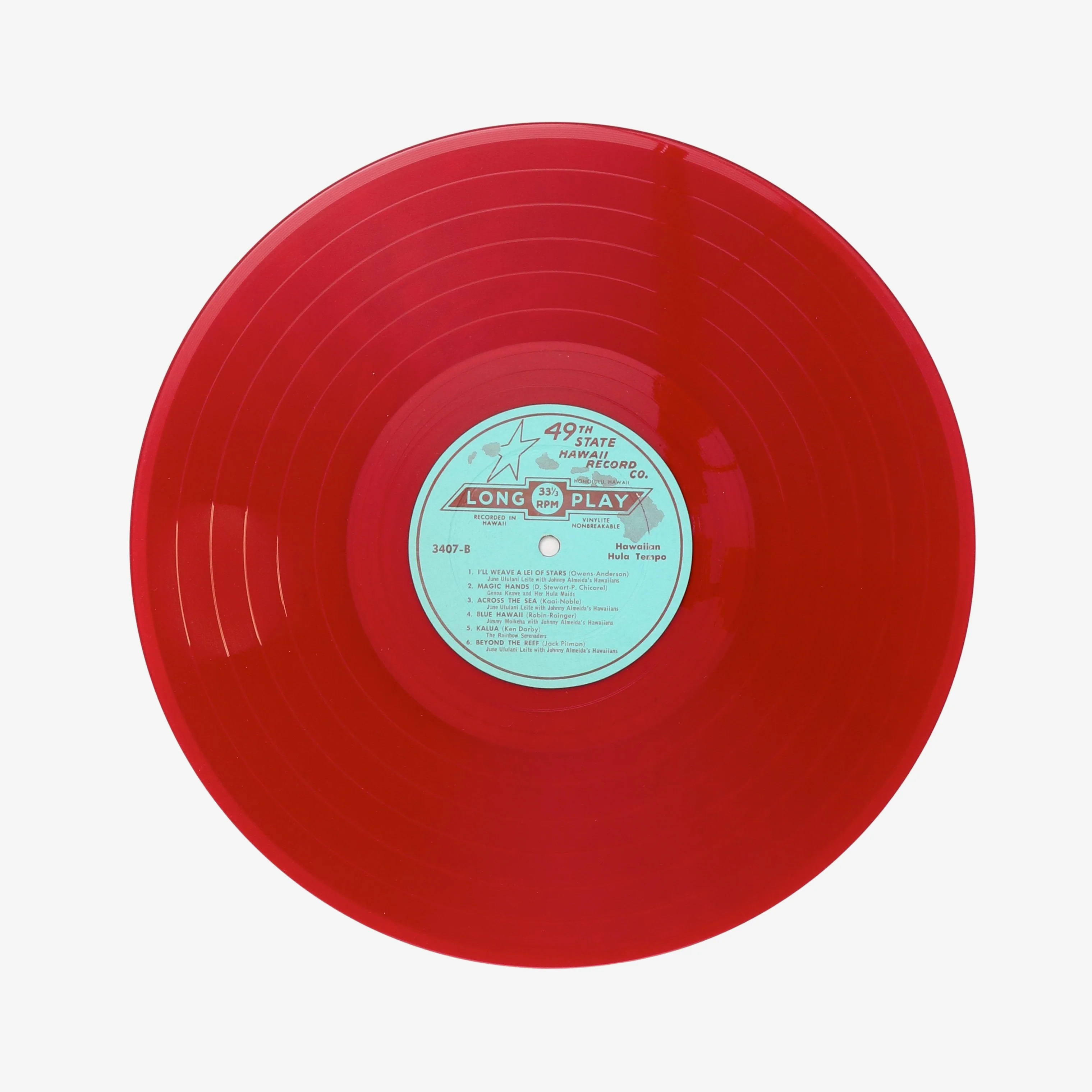 Hawaii Weaves A Lei of Dreams Record - Image 3