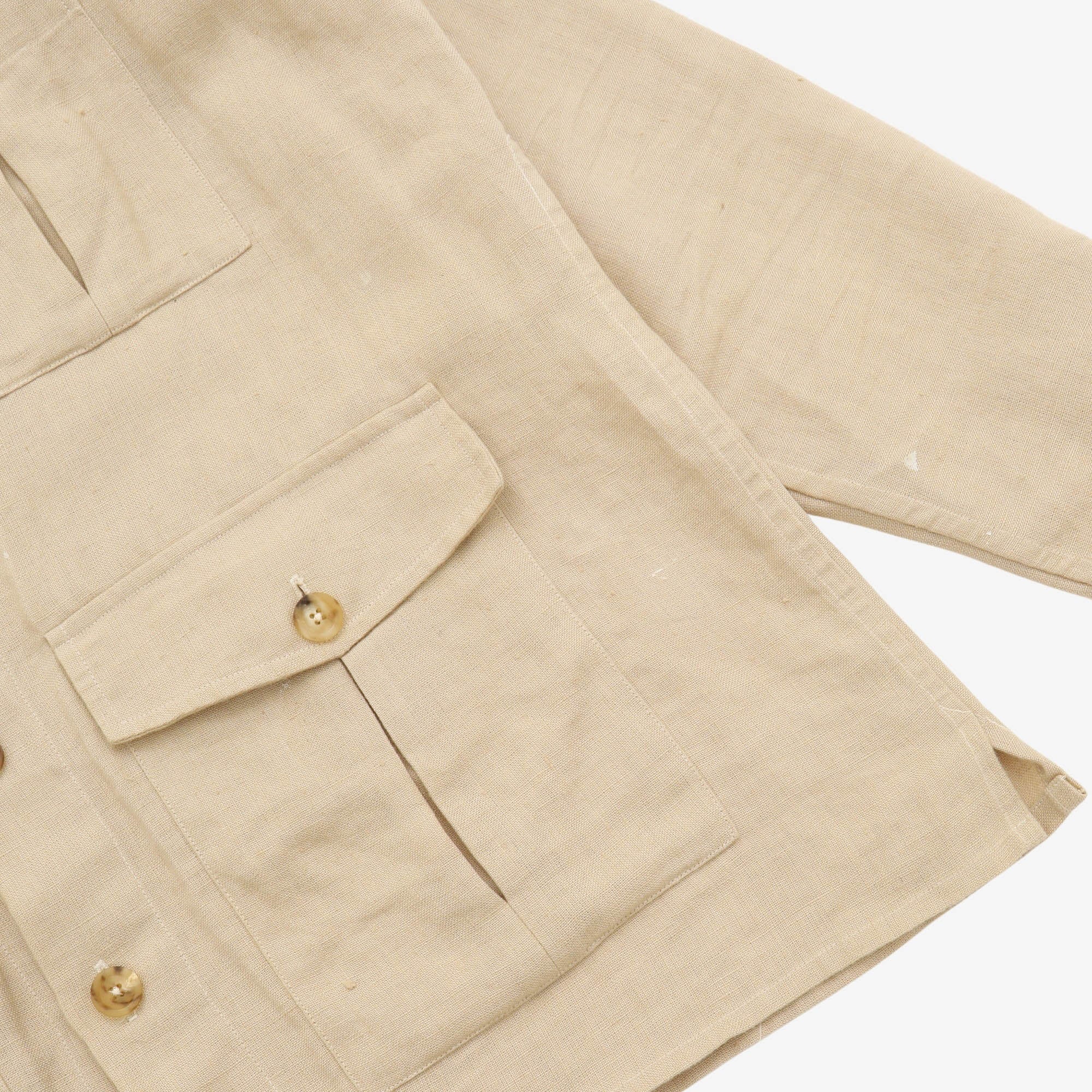 Linen Safari Overshirt - Image 5