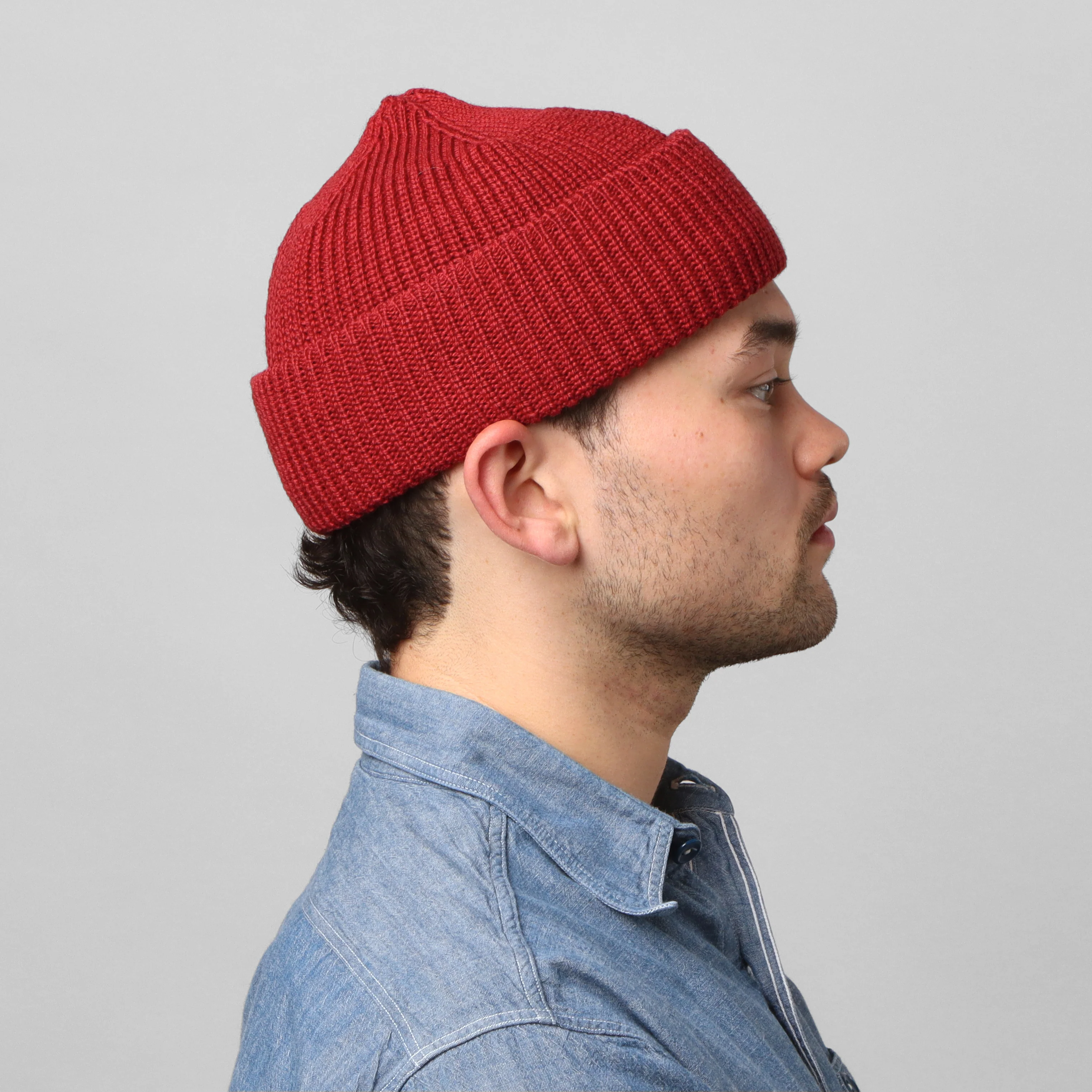 Merino Service Watchcap - Cherry - Image 4