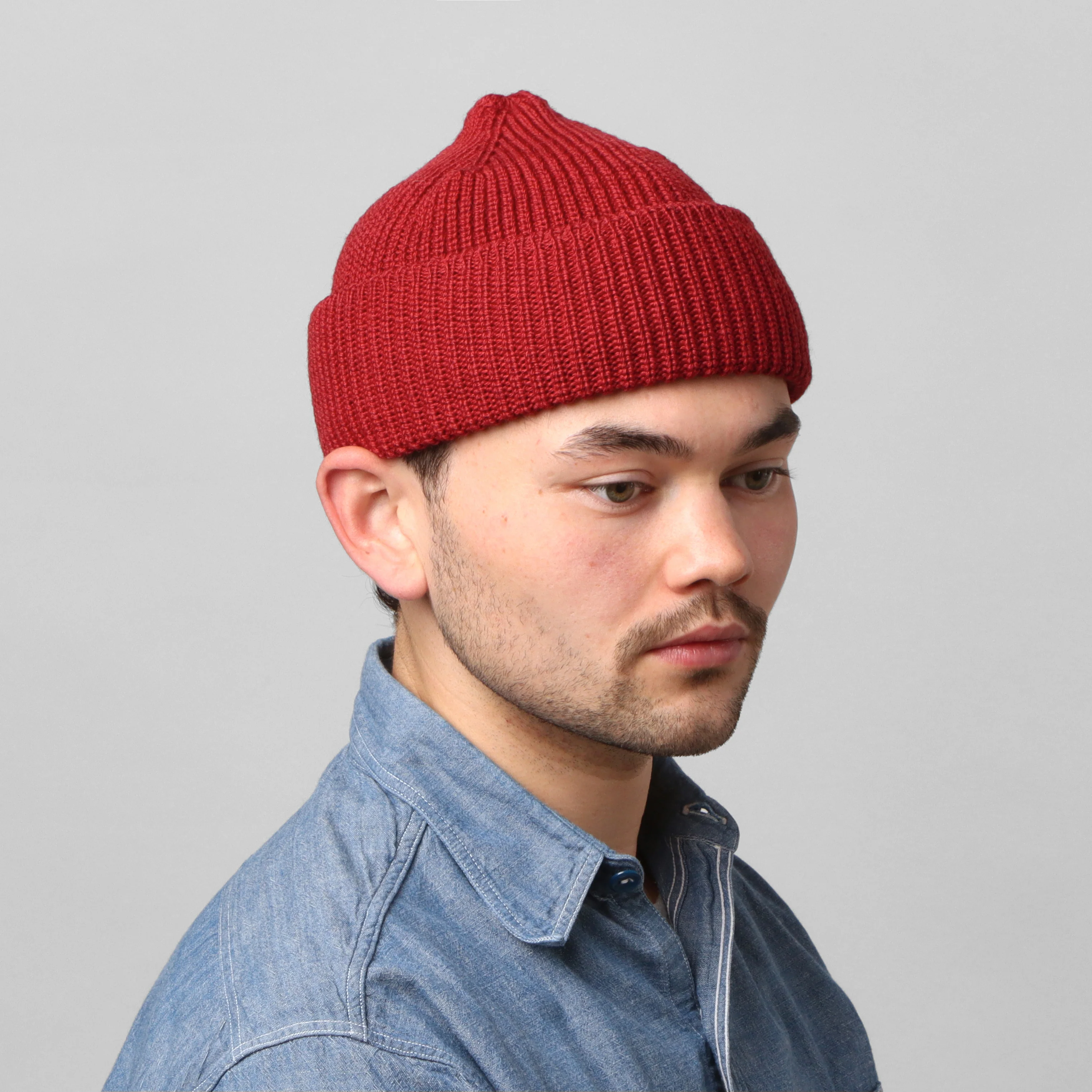 Merino Service Watchcap - Cherry - Image 5