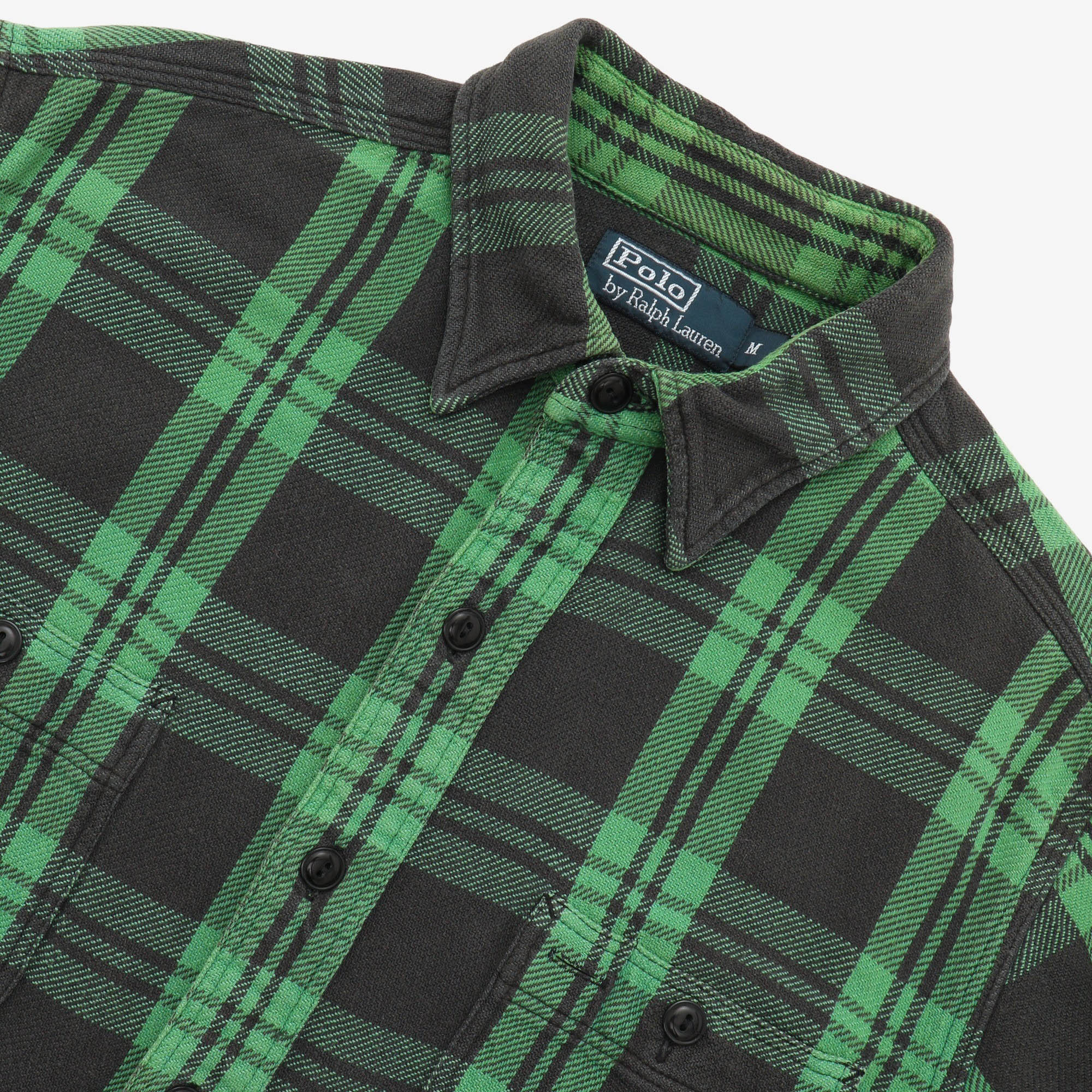 Plaid Check Flannel Shirt - Image 3