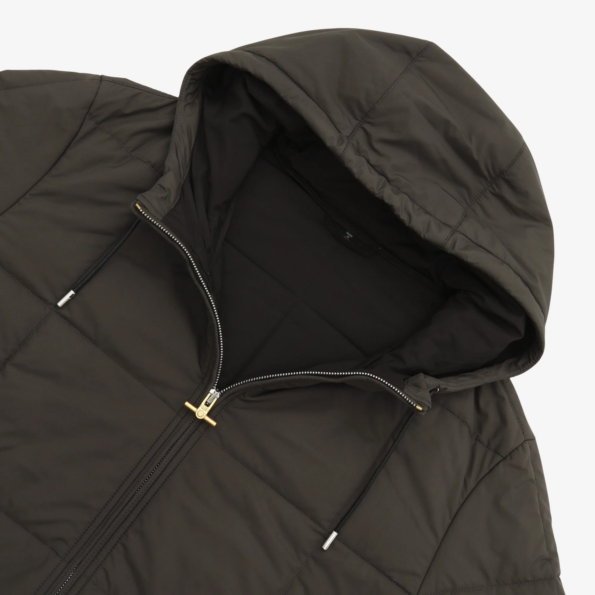 Quilted Zip Parka - Image 3