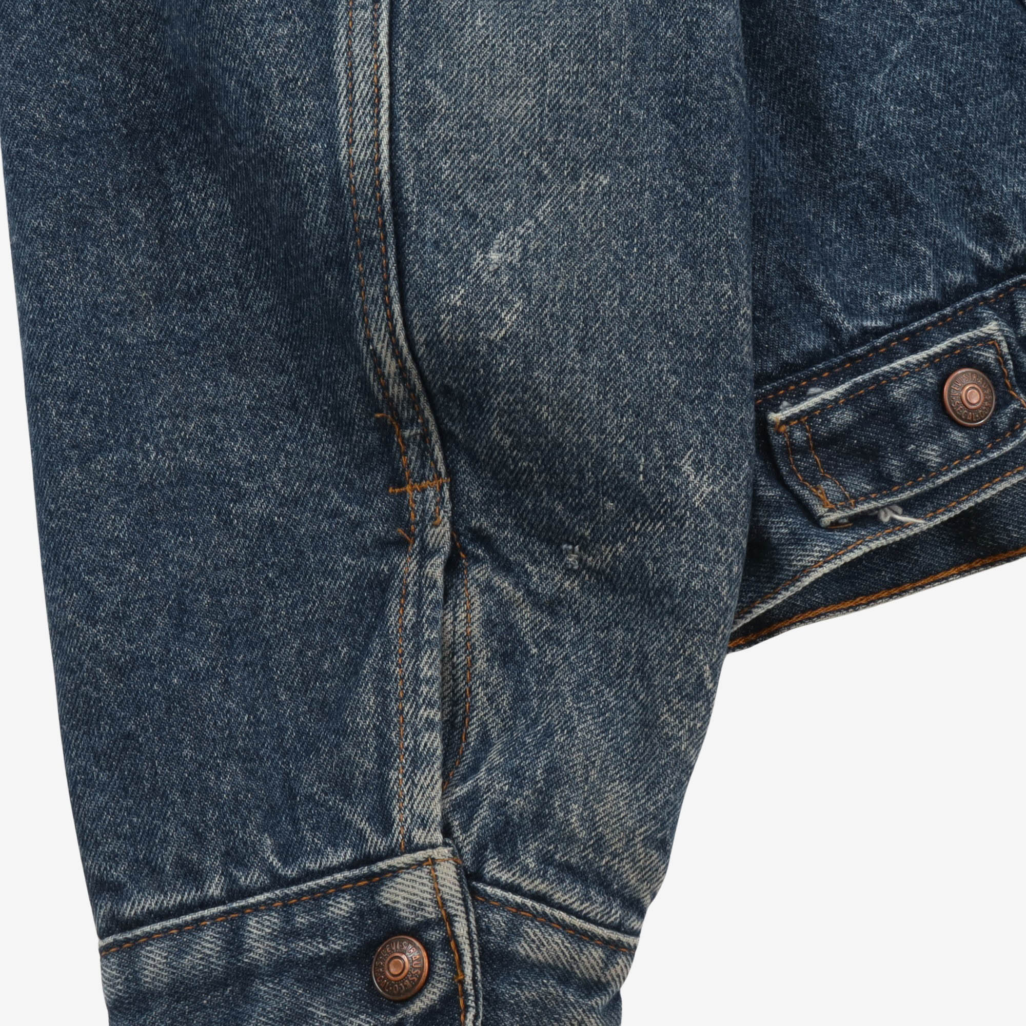 Vintage Sherpa Type III denim Jacket (USA) - Image 3