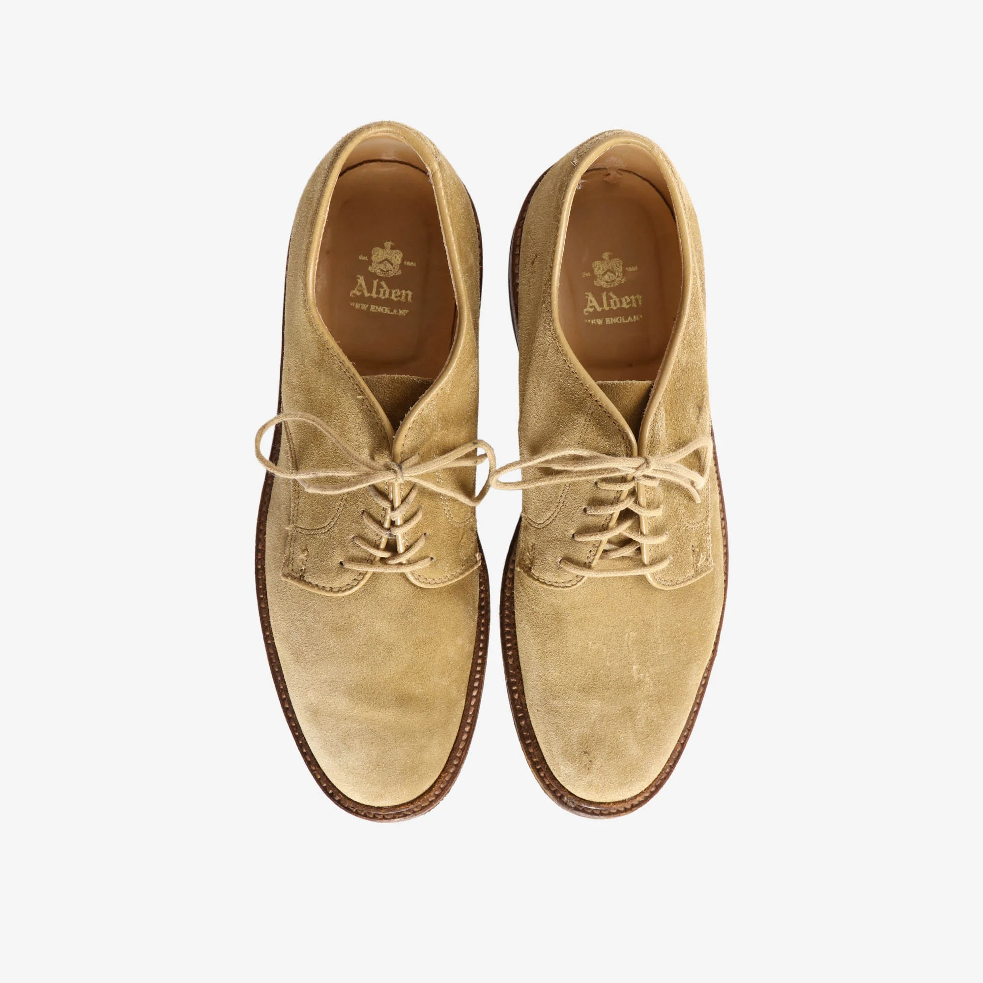 Suede Unlined Plain Toe Blucher - Image 5