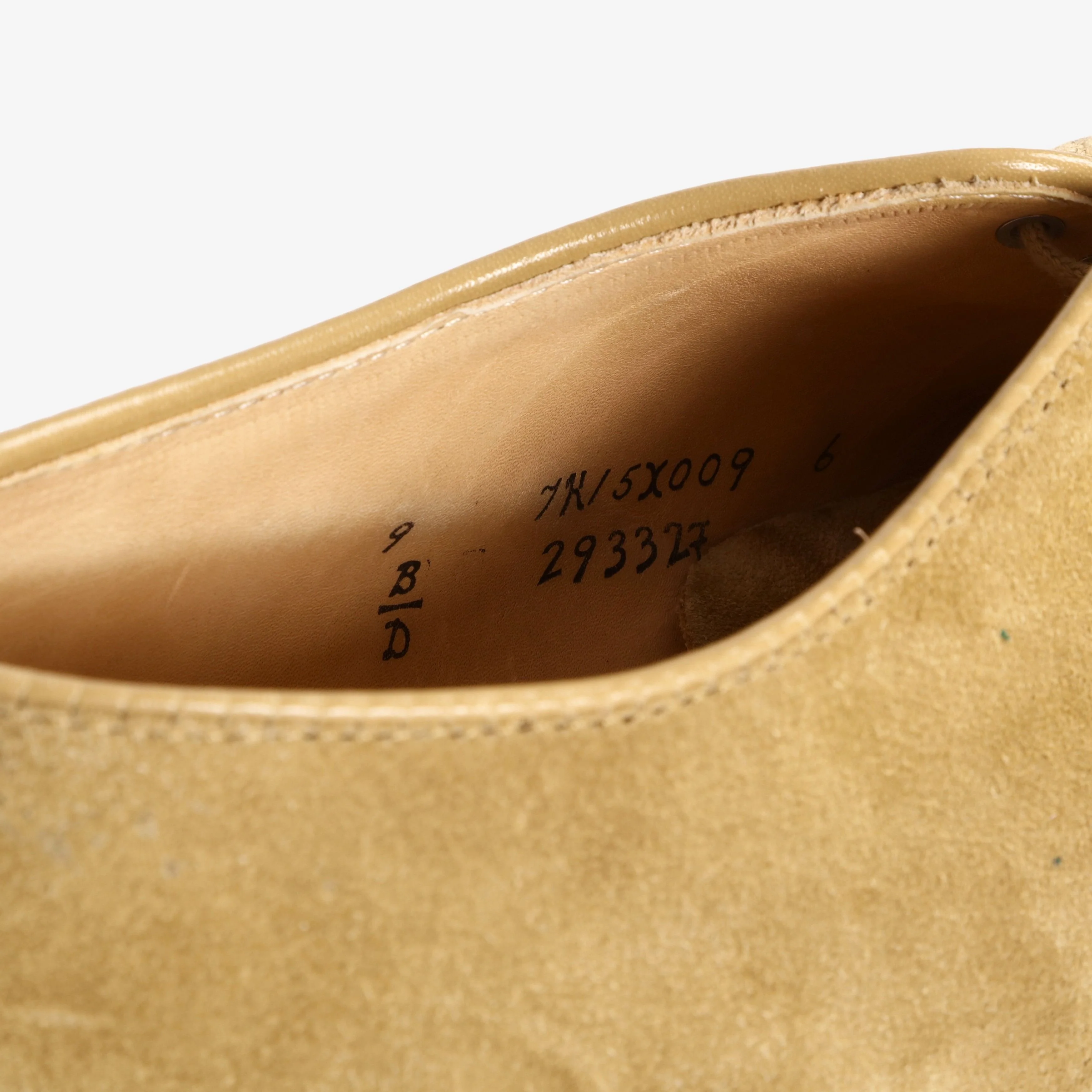 Suede Unlined Plain Toe Blucher - Image 6