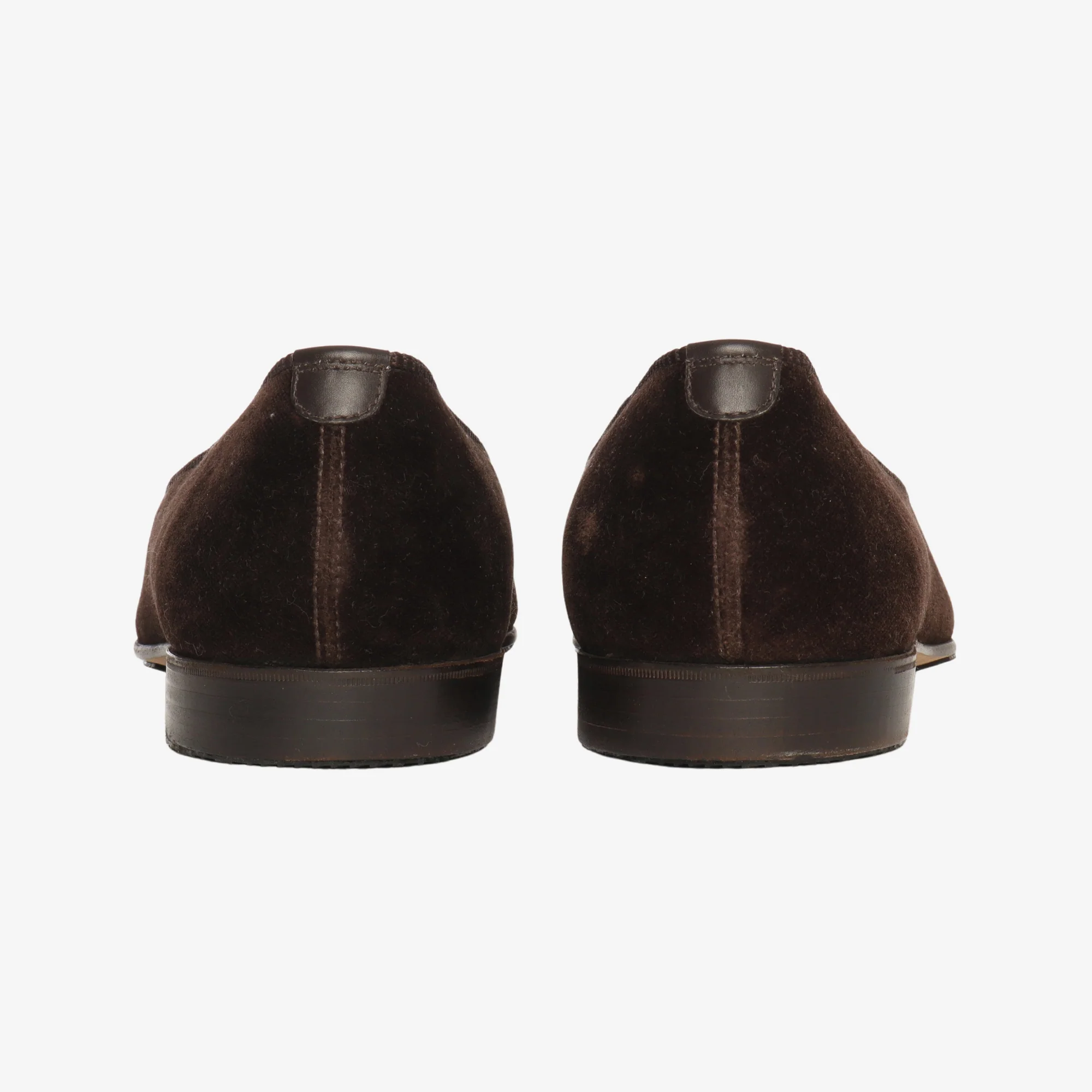 Edward Green Velvet Albert Slippers + Trees - Image 3