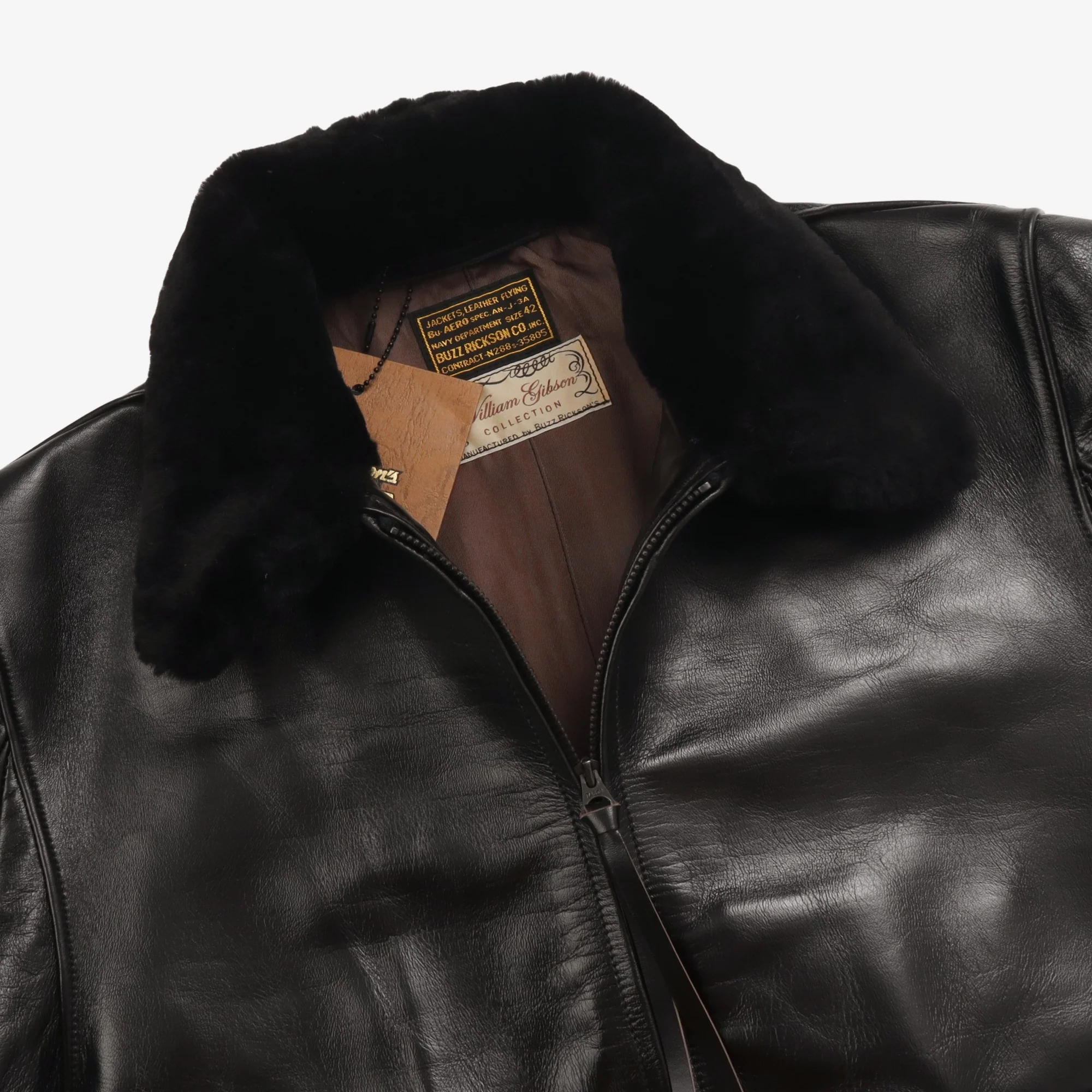 William Gibson G-1 Leather Jacket - Image 4