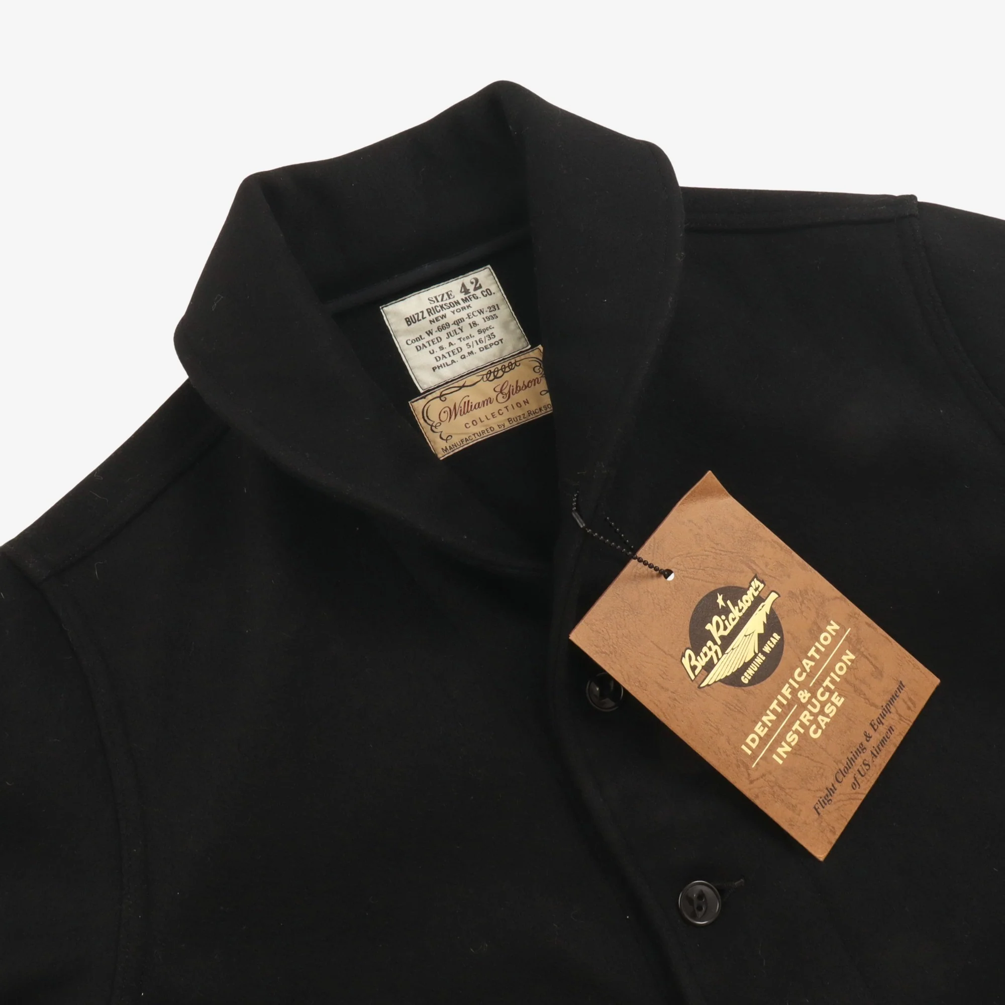 William Gibson Wool Jacket - Image 3